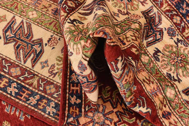 200cm x 290cm Hand Knotted Kazak Oriental Rug