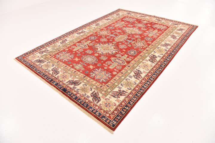 200cm x 290cm Hand Knotted Kazak Oriental Rug