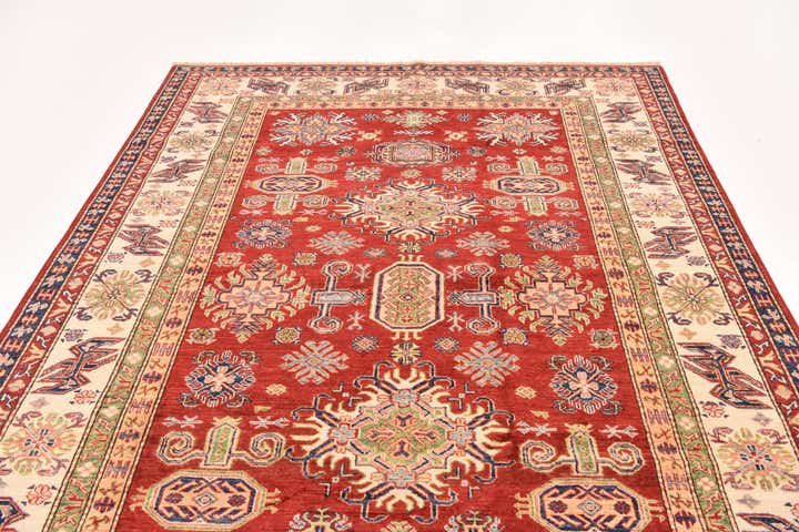 200cm x 290cm Hand Knotted Kazak Oriental Rug