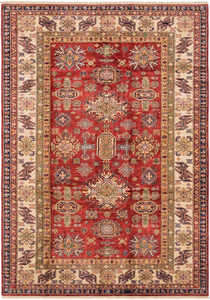 200cm x 290cm Hand Knotted Kazak Oriental Rug