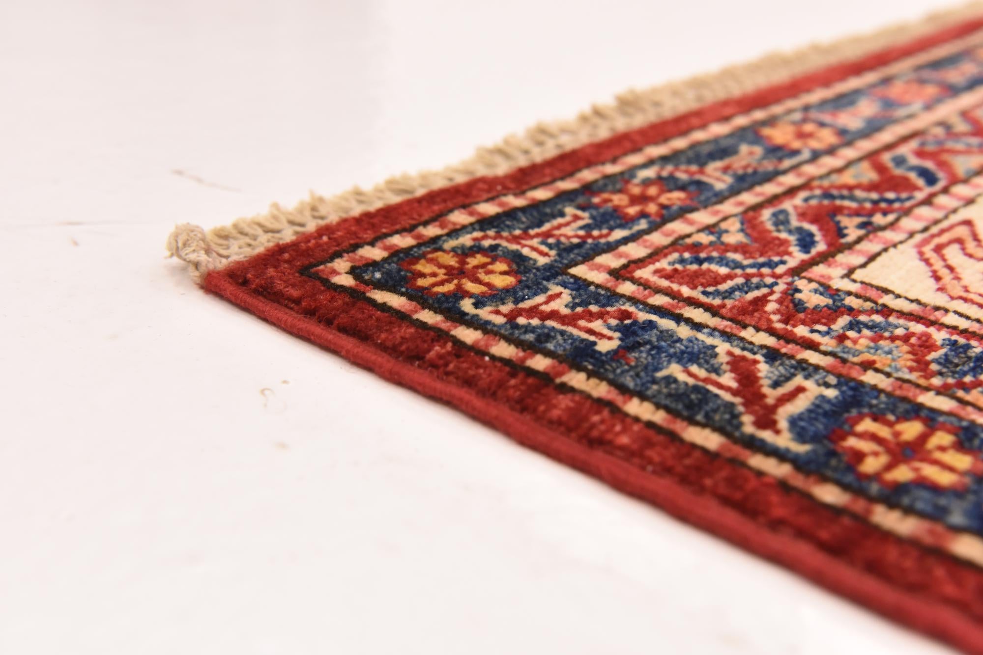 6' 6 x 9' 8 Hand Knotted Kazak Oriental Rug