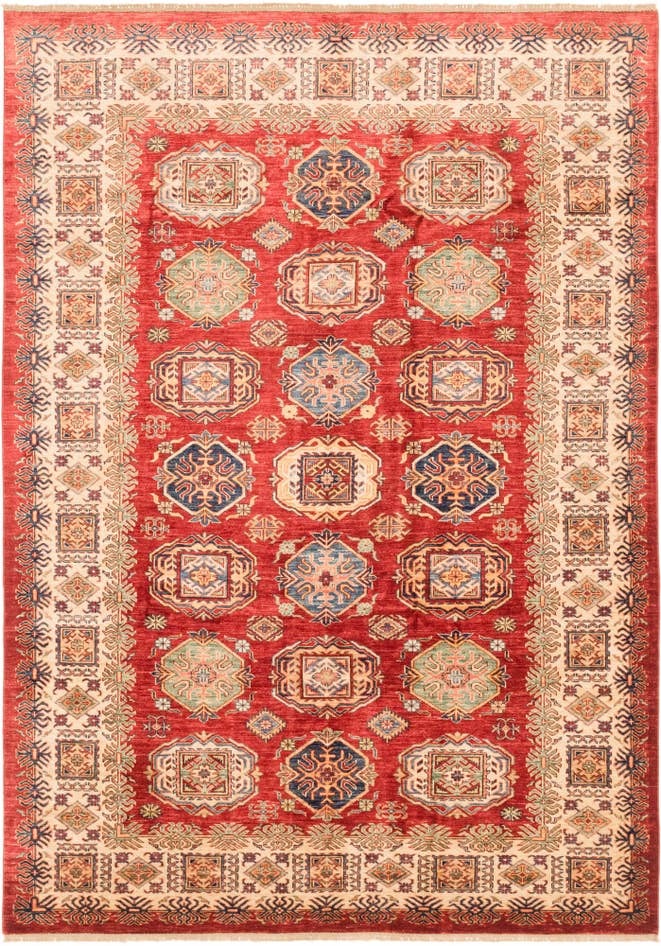 Detail image of 6' 8 x 9' 6 Hand Knotted Kazak Oriental Rug