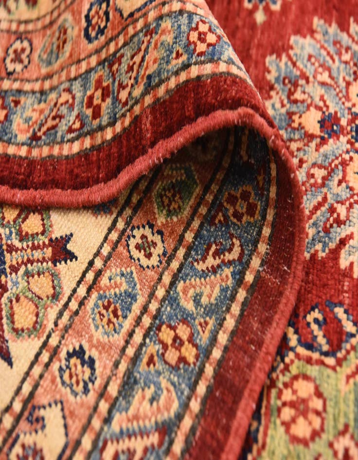 Detail image of 6' 6 x 9' 3  Hand Knotted Kazak Oriental Rug