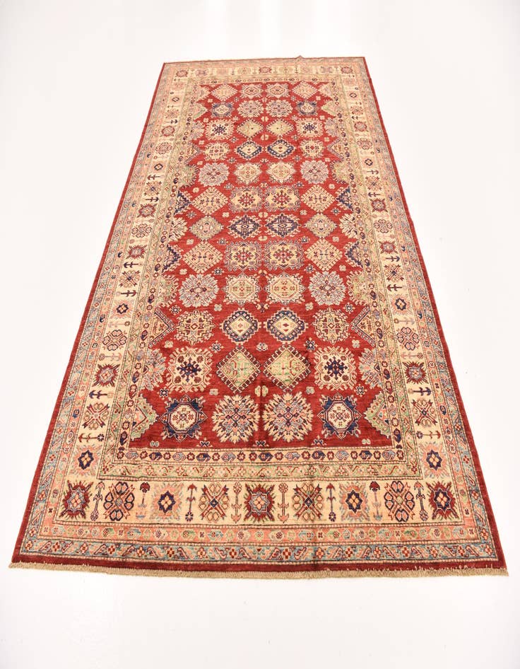 Detail image of 6' 6 x 9' 3  Hand Knotted Kazak Oriental Rug