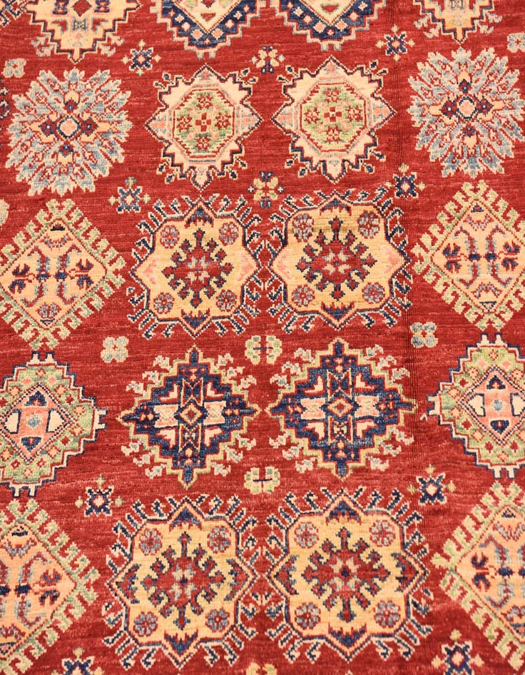 Detail image of 6' 6 x 9' 3  Hand Knotted Kazak Oriental Rug