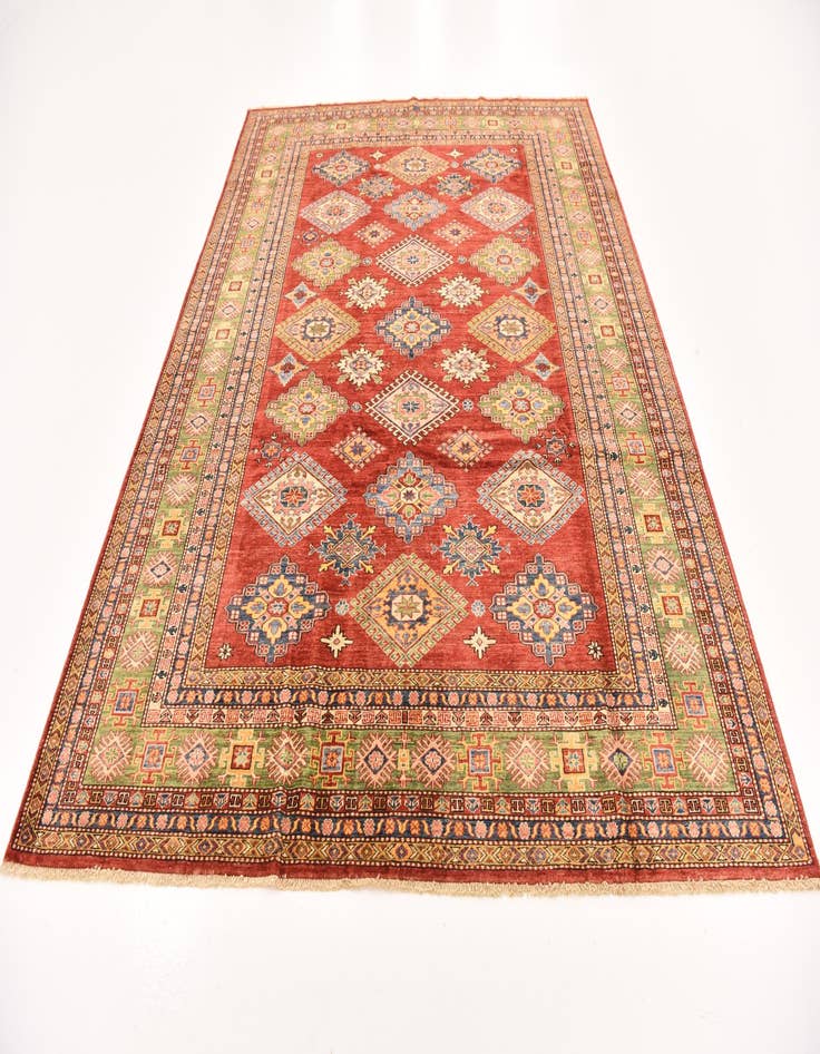 Detail image of 7' 1 x 9' 2  Hand Knotted Kazak Oriental Rug