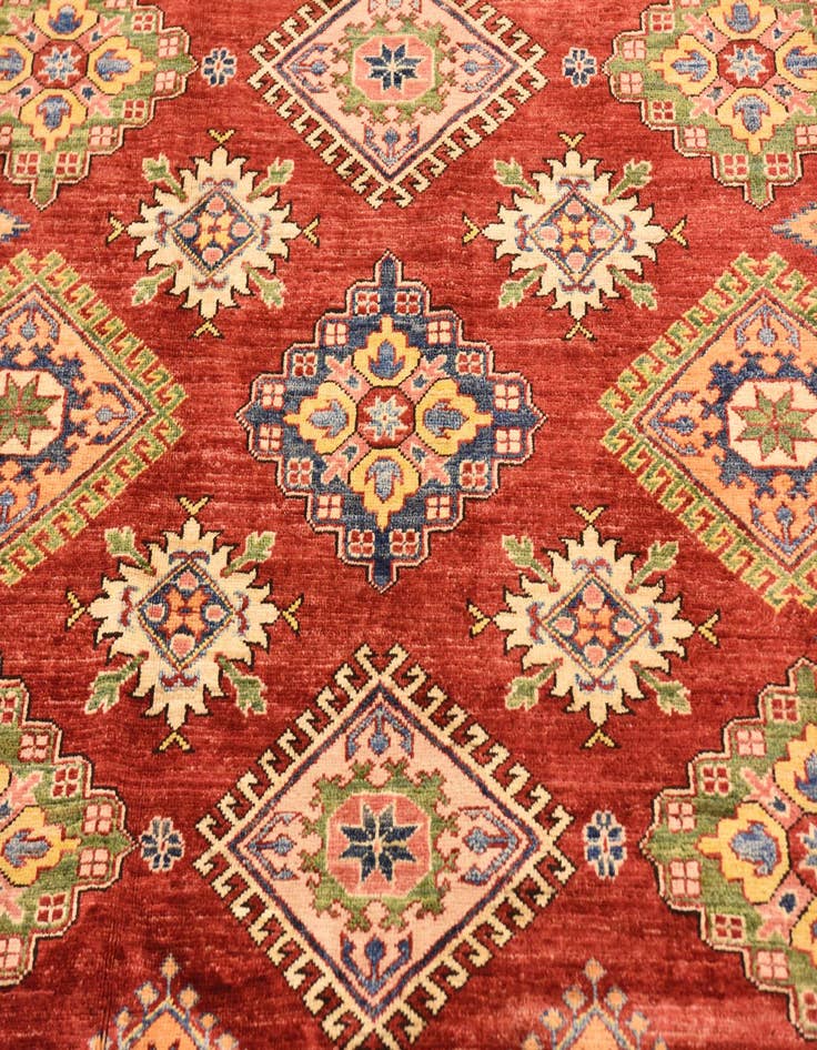 Detail image of 7' 1 x 9' 2  Hand Knotted Kazak Oriental Rug
