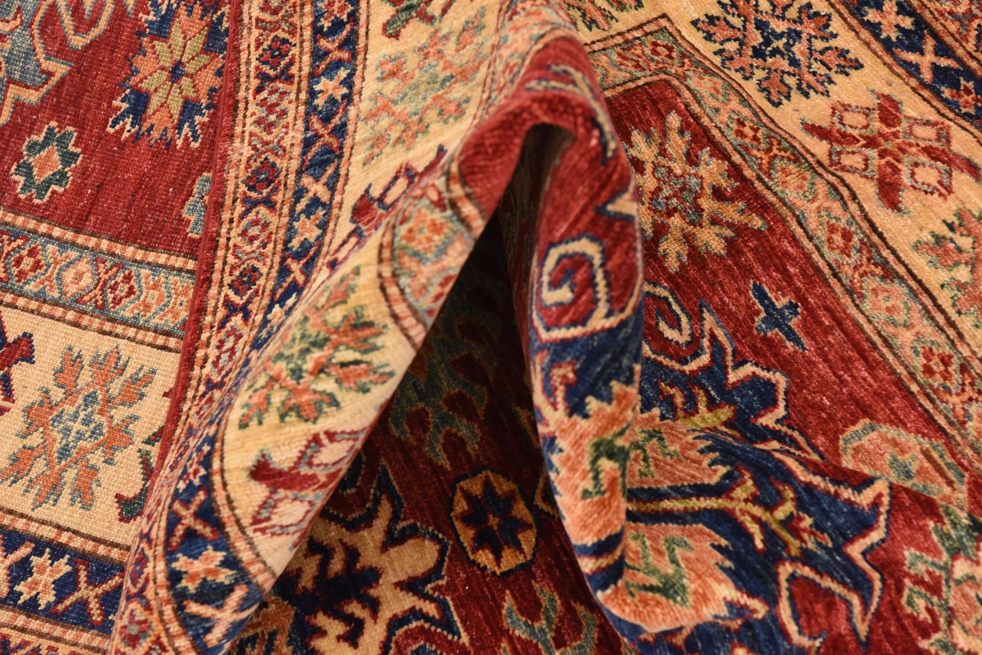 6' 9 x 9' 5 Hand Knotted Kazak Oriental Rug
