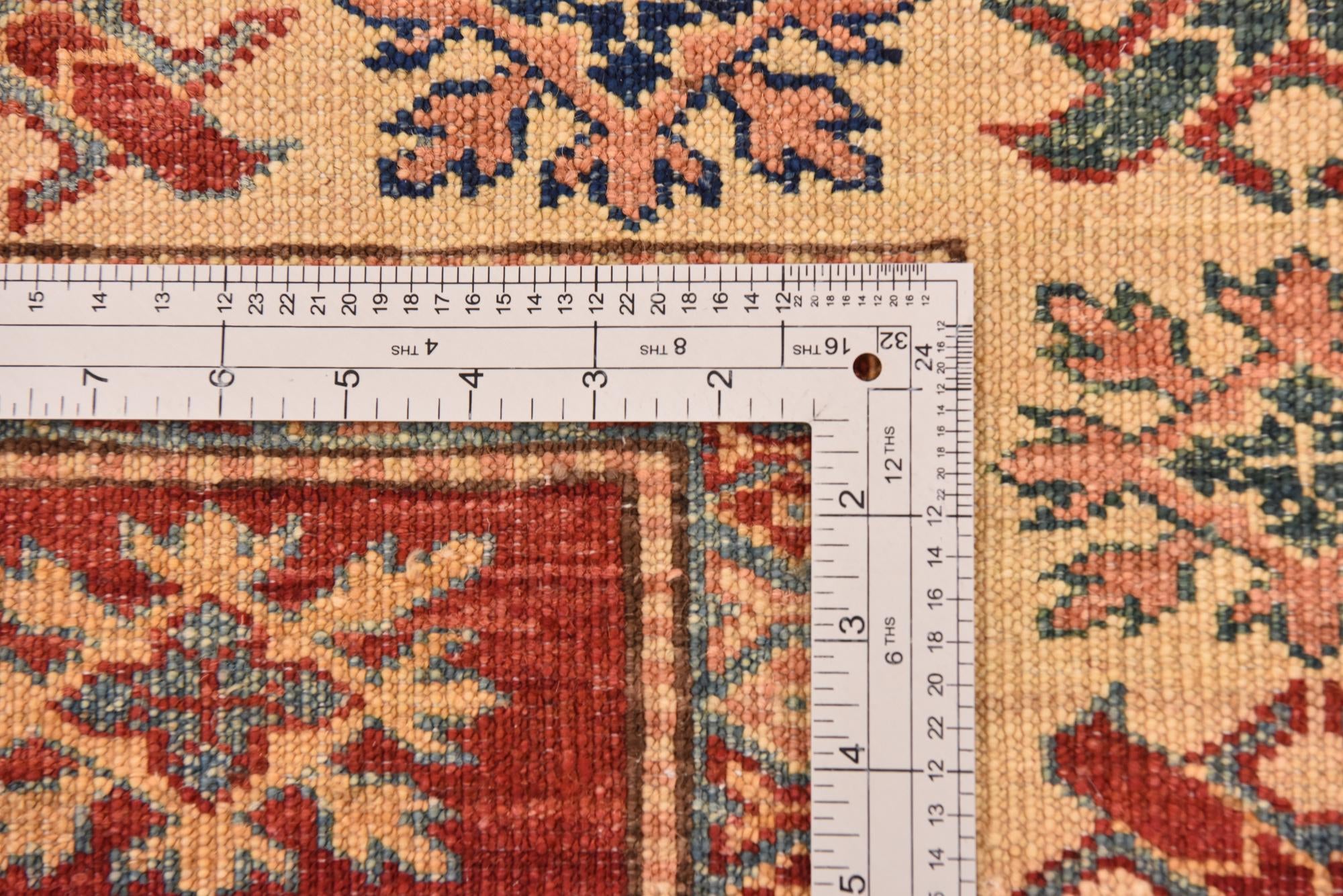 6' 9 x 9' 5 Hand Knotted Kazak Oriental Rug