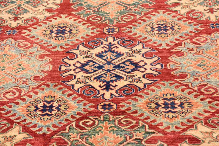 205cm x 285cm Handgeknüpft Kazak Orientalisch Teppich