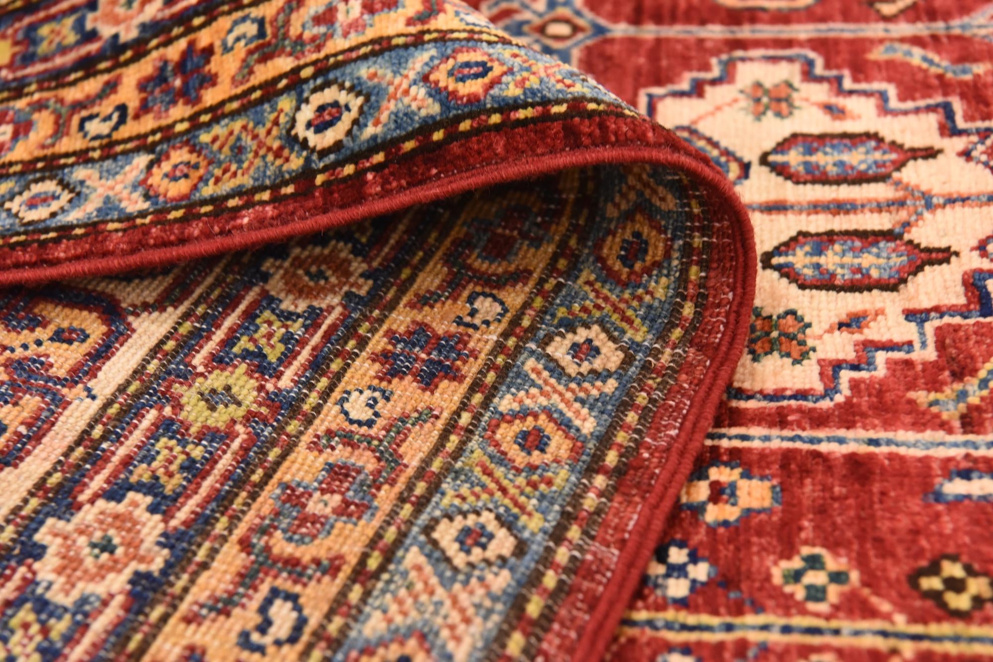 6' 6 x 10' 2 Hand Knotted Kazak Oriental Rug