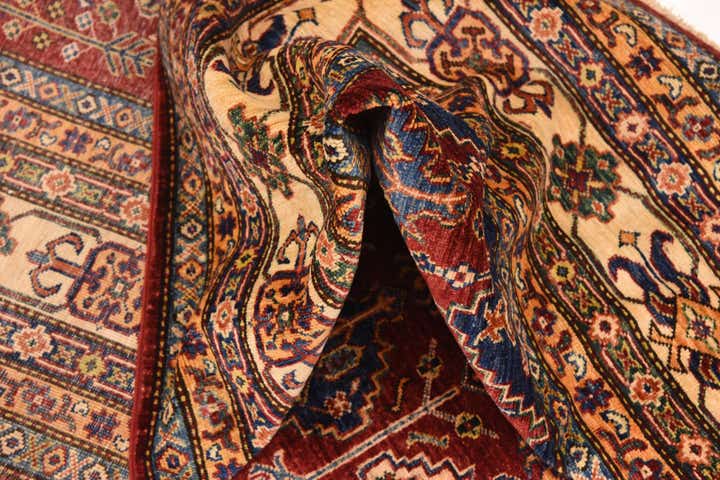 6' 6 x 10' 2 Hand Knotted Kazak Oriental Rug