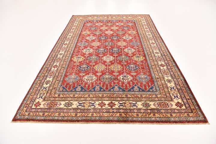 6' 6 x 10' 2 Hand Knotted Kazak Oriental Rug