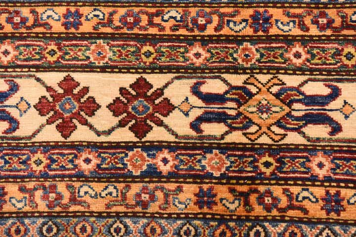 6' 6 x 10' 2 Hand Knotted Kazak Oriental Rug