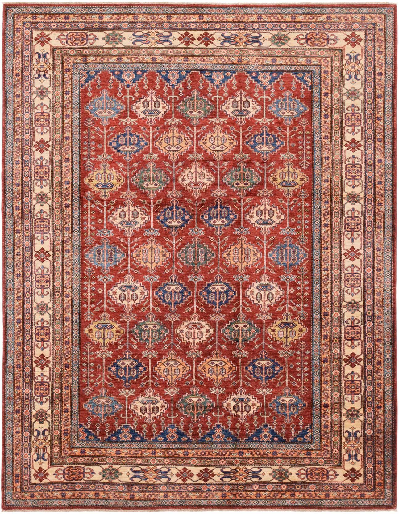 6' 6 x 10' 2 Hand Knotted Kazak Oriental Rug
