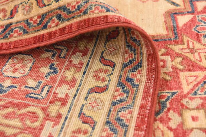 6' 6 x 9' 7 Hand Knotted Kazak Oriental Rug