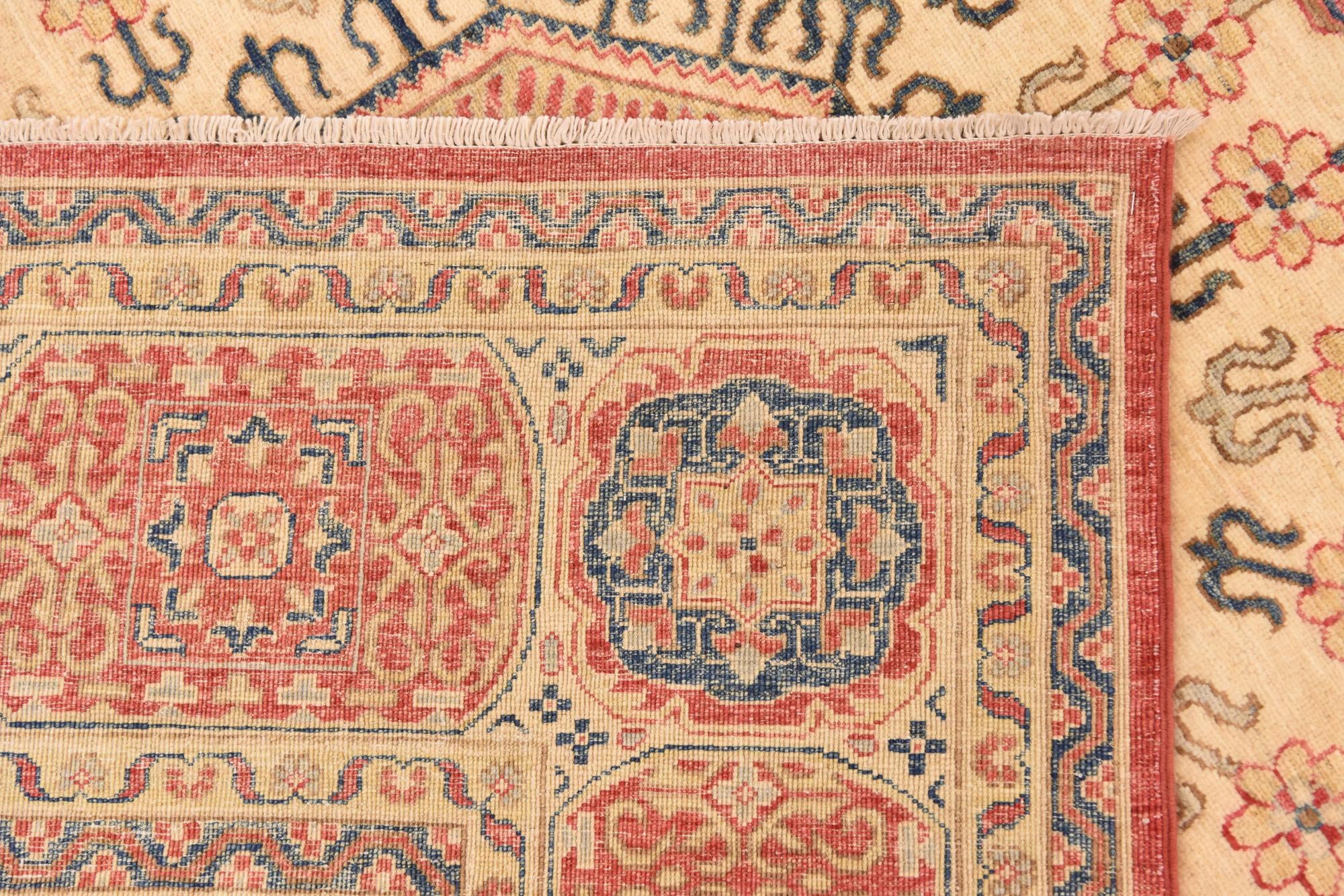 6' 6 x 9' 7 Hand Knotted Kazak Oriental Rug