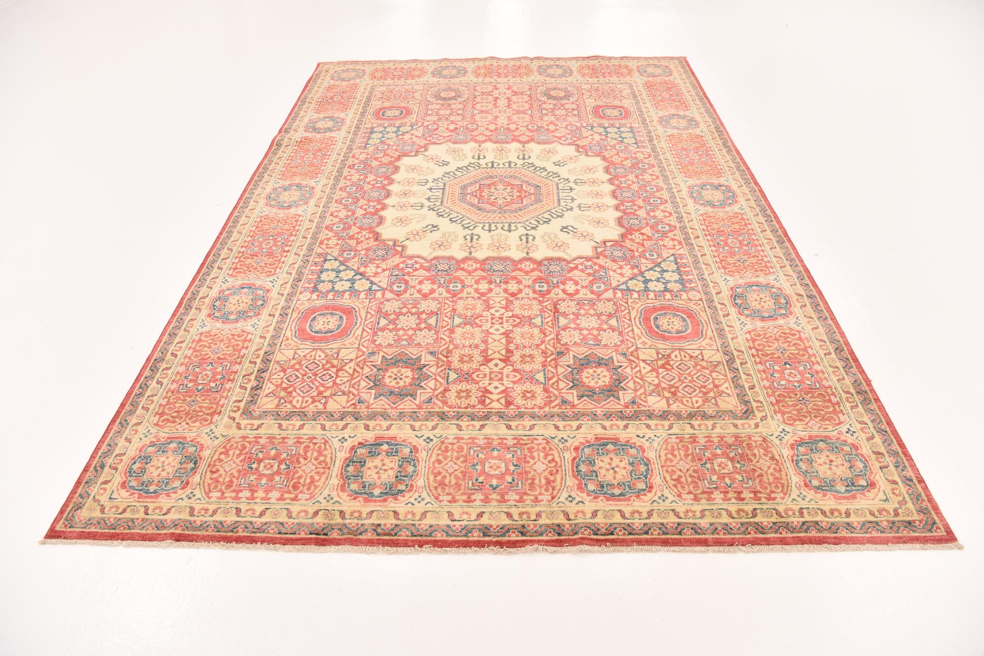 6' 6 x 9' 7 Hand Knotted Kazak Oriental Rug