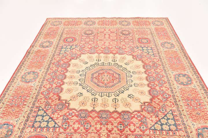 6' 6 x 9' 7 Hand Knotted Kazak Oriental Rug