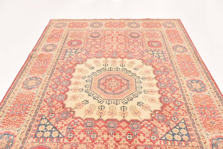 Detail image of 6' 6 x 9' 7 Hand Knotted Kazak Oriental Rug