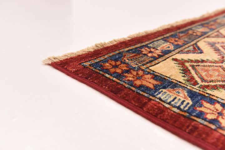 6' 8 x 9' 10 Hand Knotted Kazak Oriental Rug