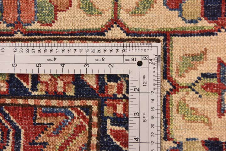 5' 10 x 9' 3 Hand Knotted Kazak Oriental Rug
