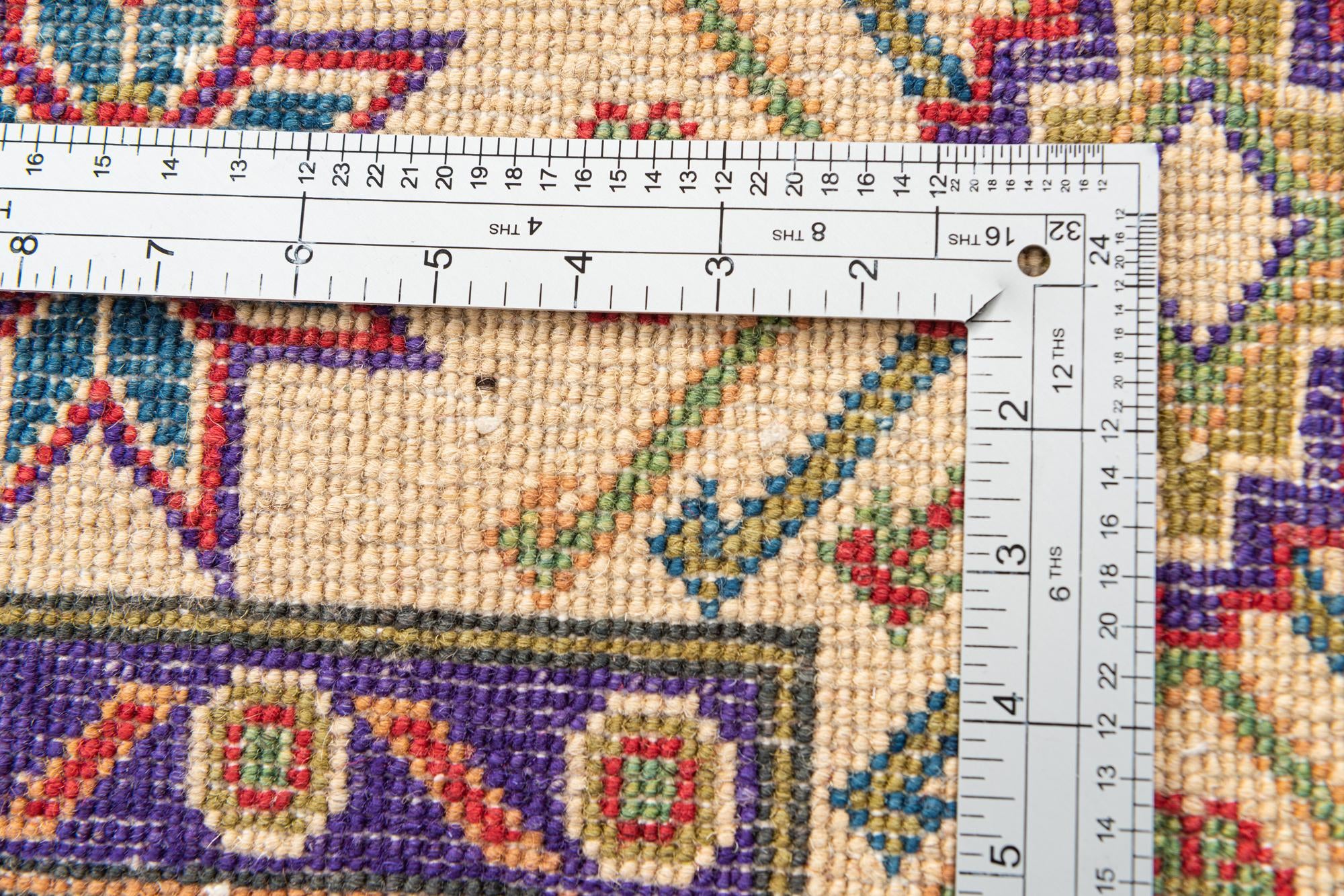 5' 6 x 8' 7 Hand Knotted Kazak Rug