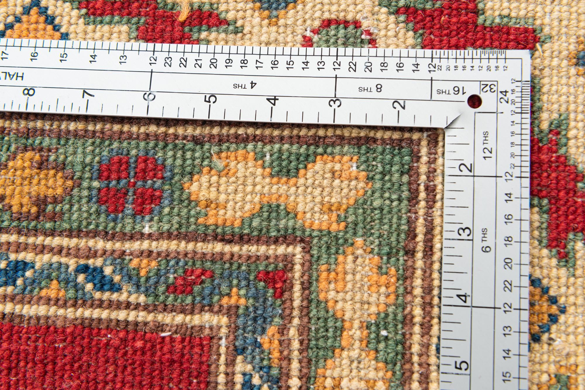 5' 9 x 7' 8 Hand Knotted Kazak Rug