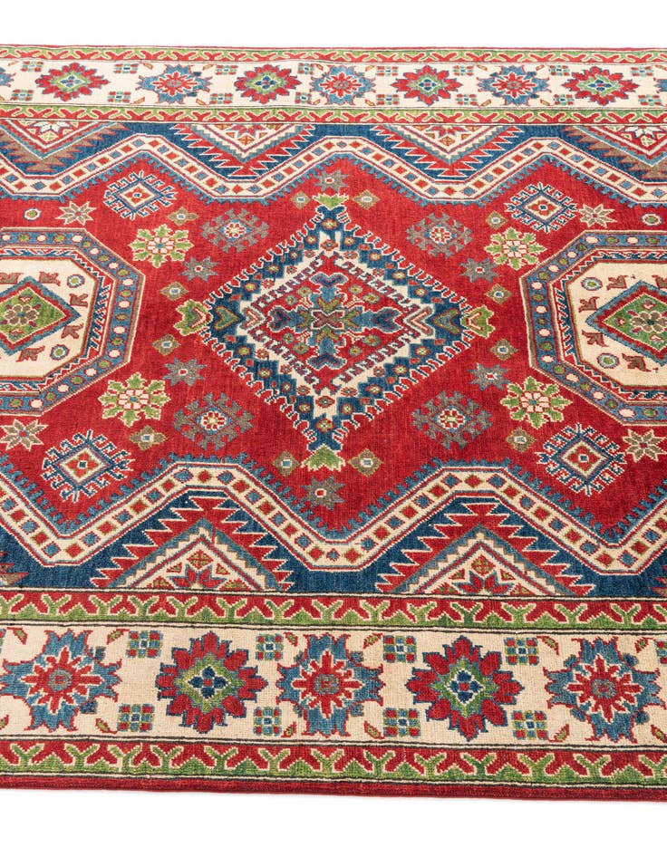 Detail image of 6' x 8' 9  Hand Knotted Kazak Rug