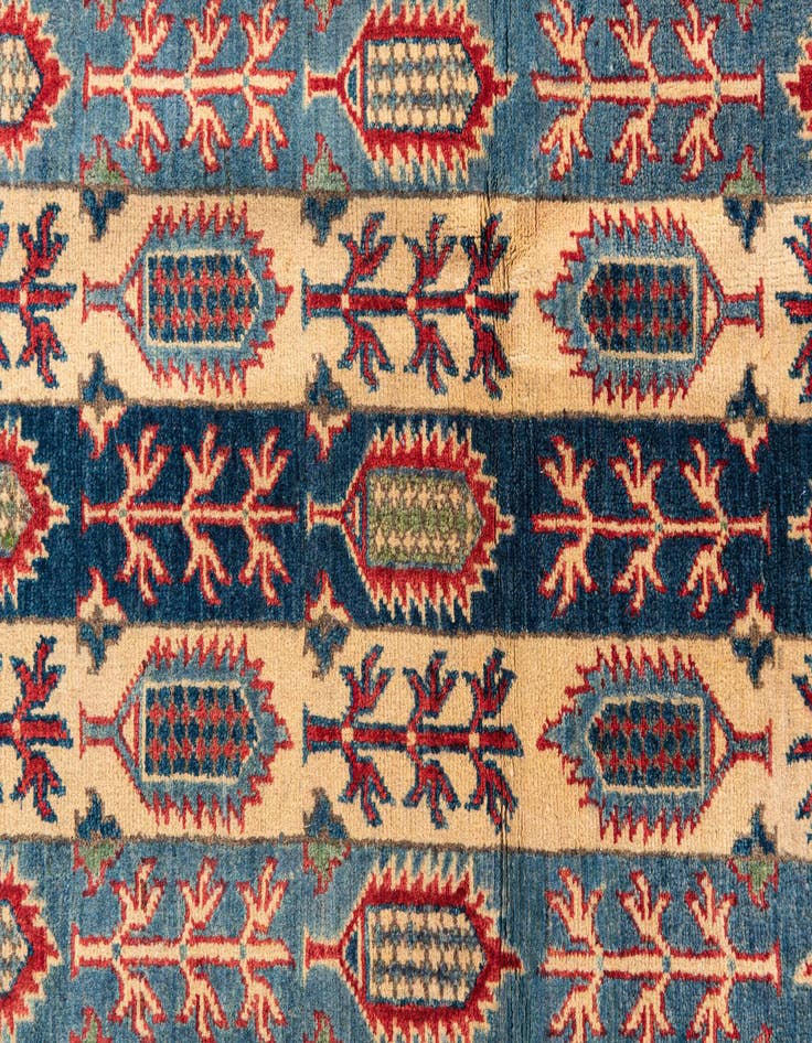 Detail image of 3' 3 x 5'  Hand Knotted Kazak Rug