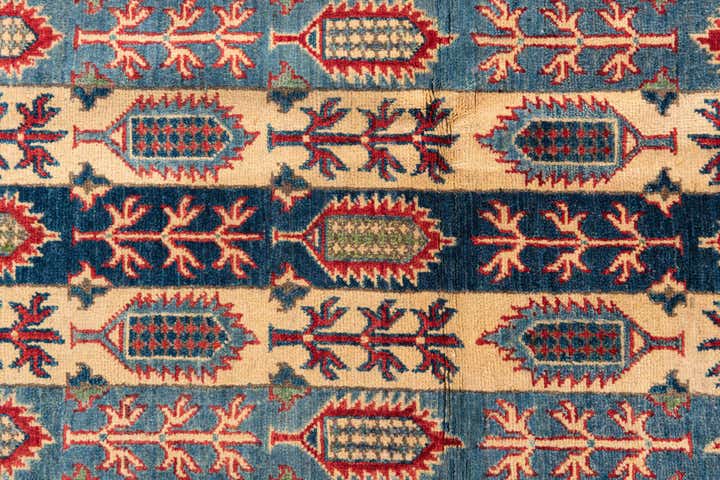 3' 3 x 5' Hand Knotted Kazak Rug