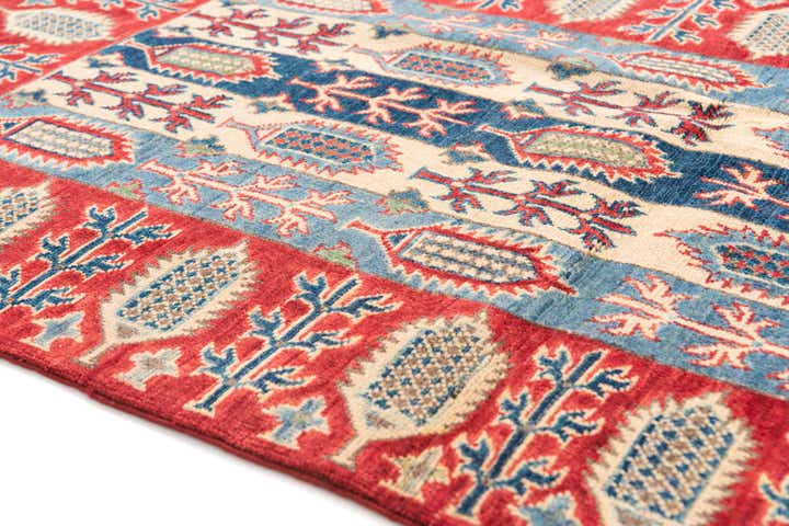 3' 3 x 5' Hand Knotted Kazak Rug