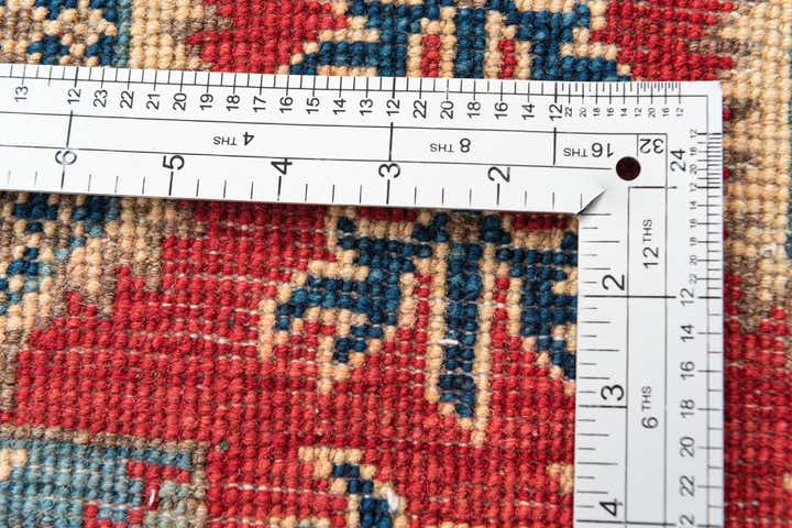 3' 3 x 5' Hand Knotted Kazak Rug
