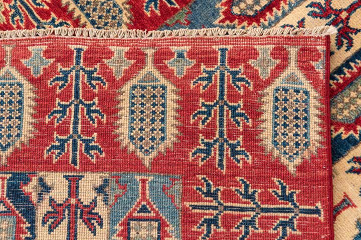 3' 3 x 5' Hand Knotted Kazak Rug