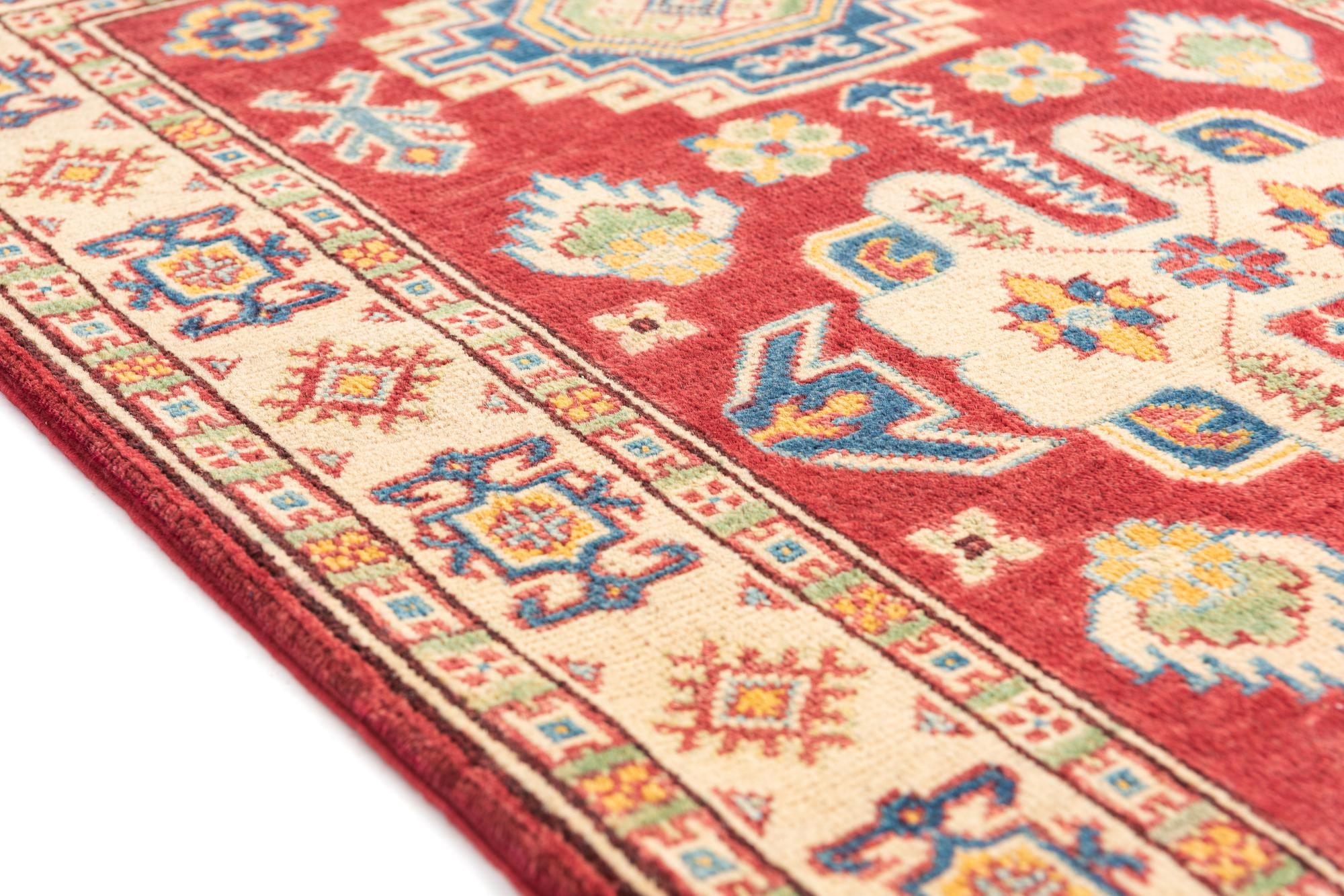 2' 8 x 4' Hand Knotted Kazak Rug