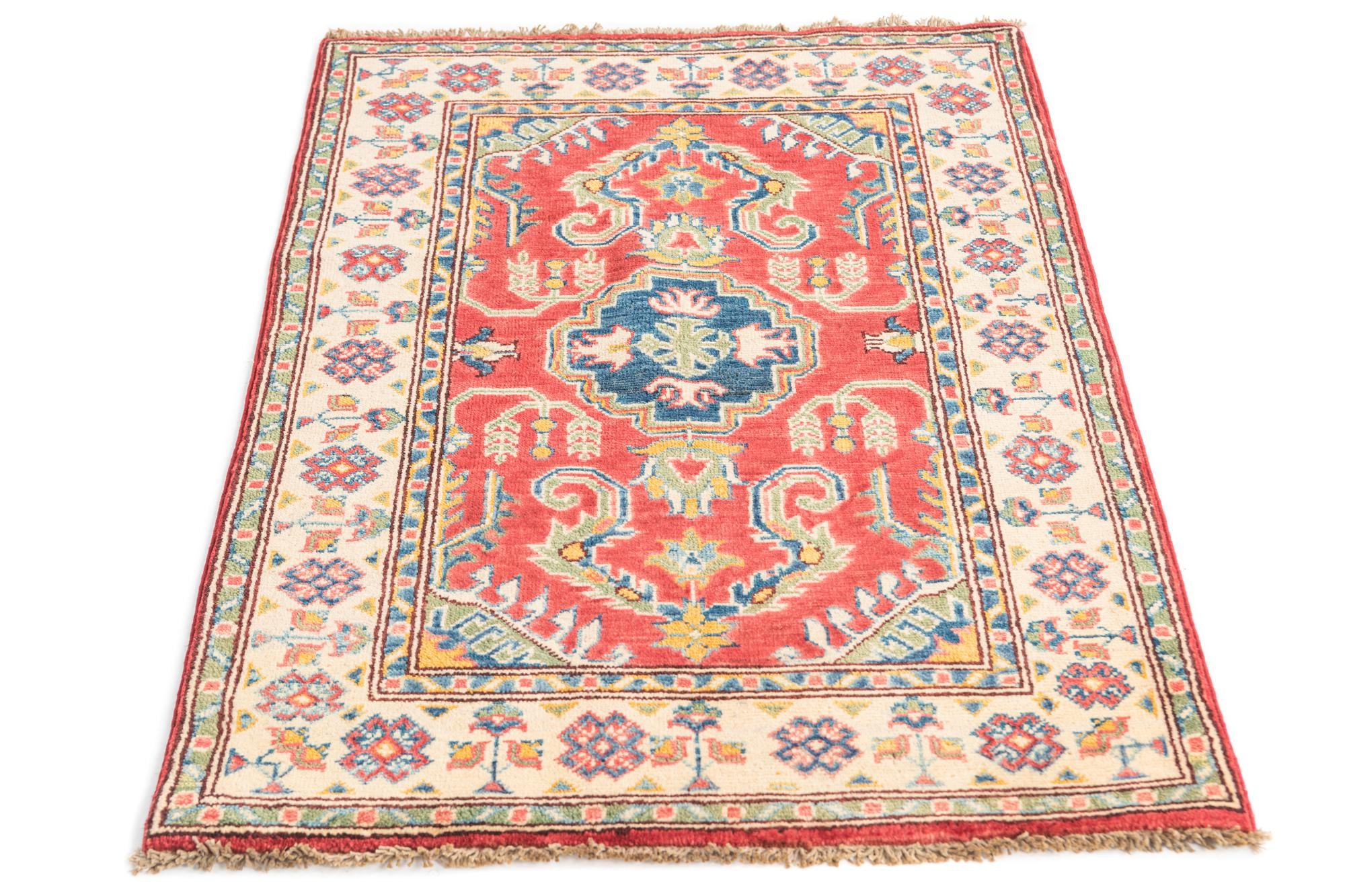 2' 8 x 4' 2 Hand Knotted Kazak Rug