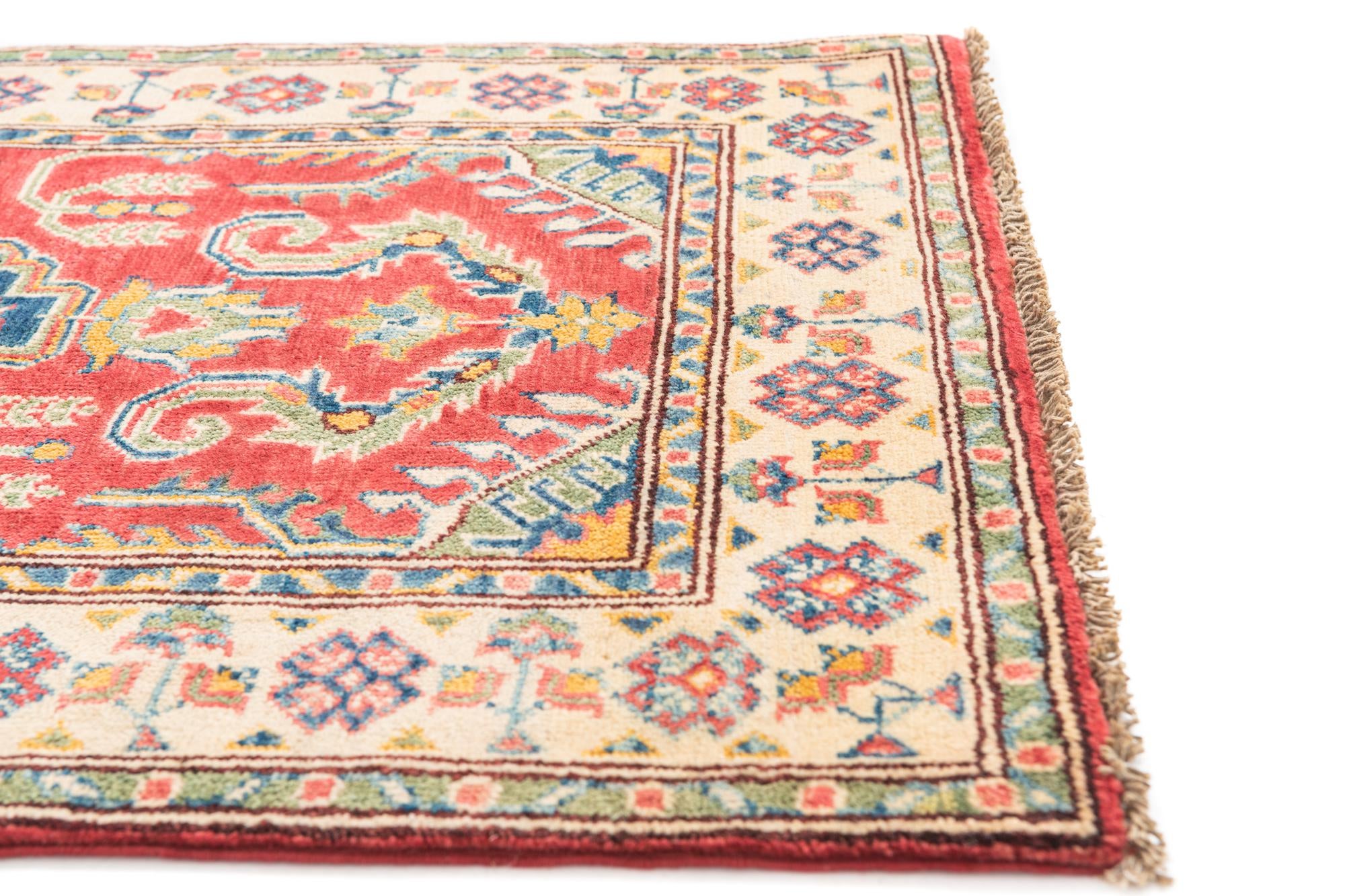 2' 8 x 4' 2 Hand Knotted Kazak Rug