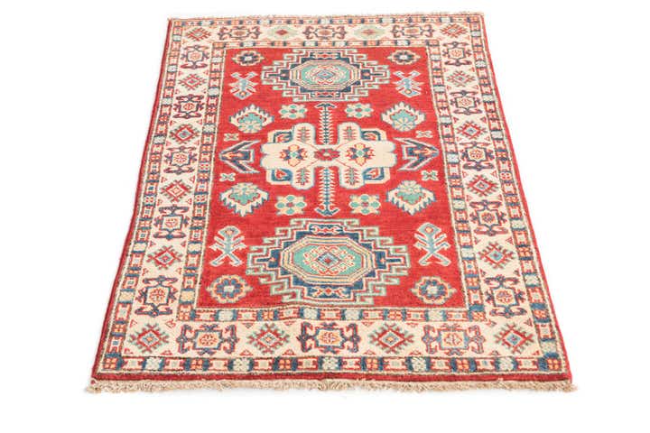 2' 8 x 4' 3 Hand Knotted Kazak Rug
