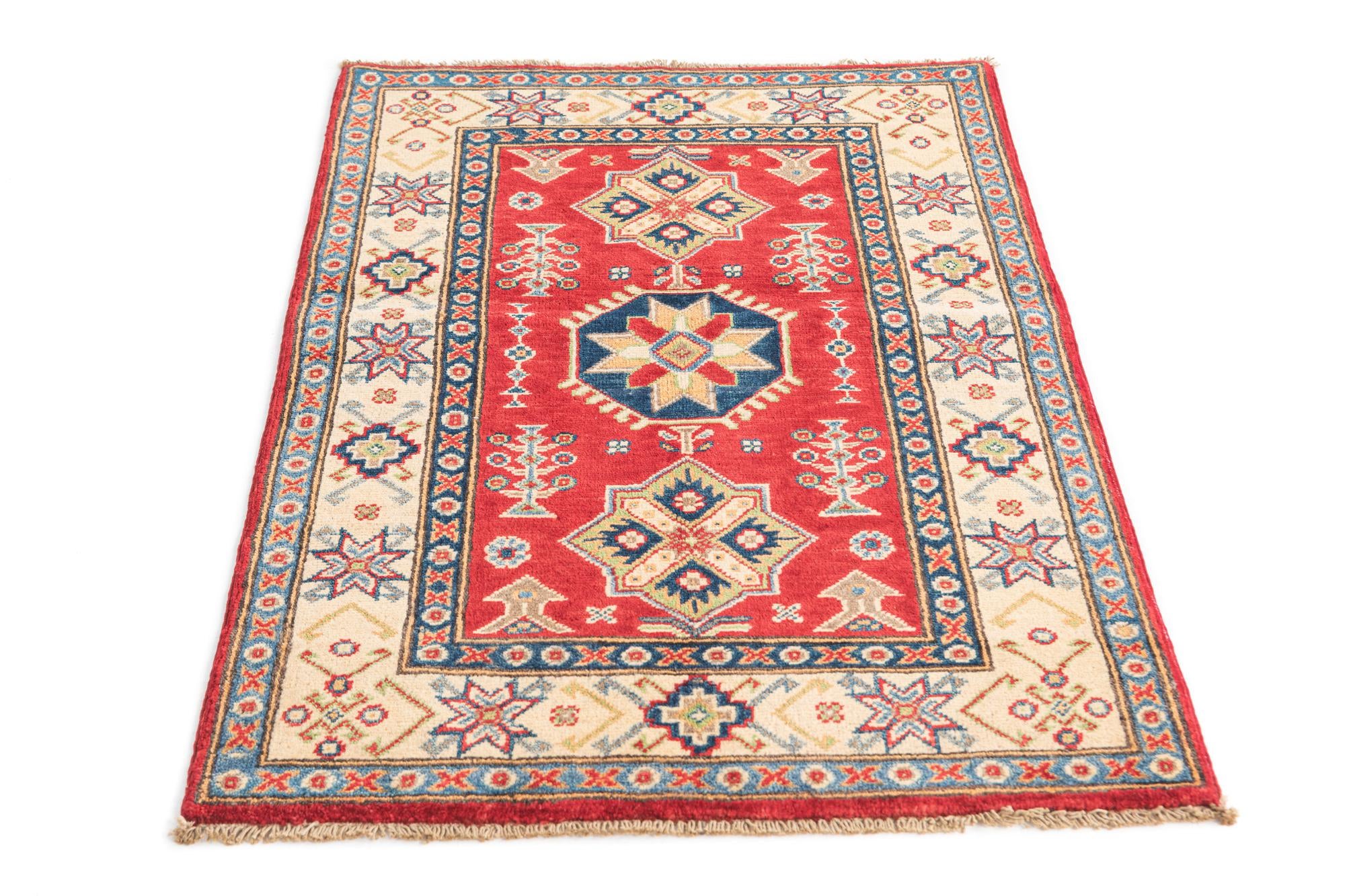 2' 8 x 4' 2 Hand Knotted Kazak Rug
