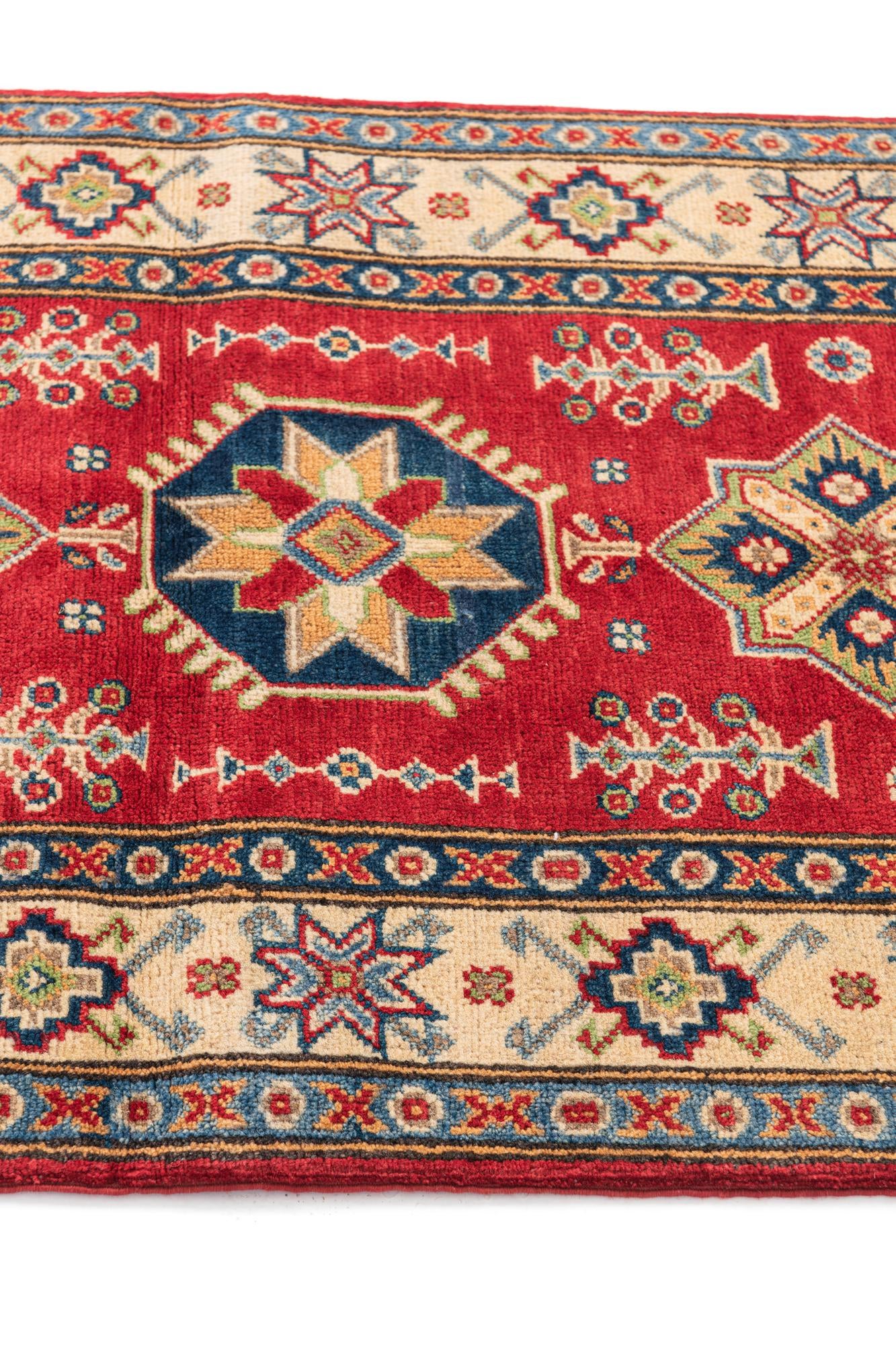 2' 8 x 4' 2 Hand Knotted Kazak Rug