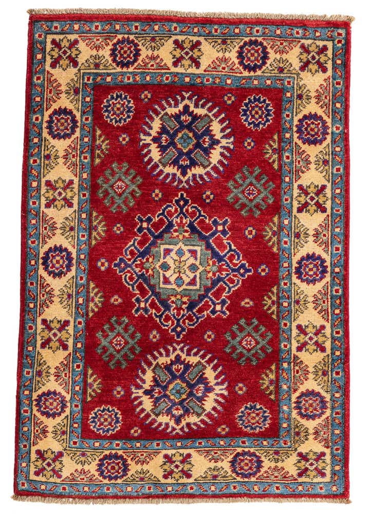 2' 9 x 3' 9 Hand Knotted Kazak Rug