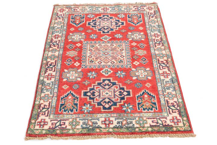 2' 9 x 4' 5 Hand Knotted Kazak Rug