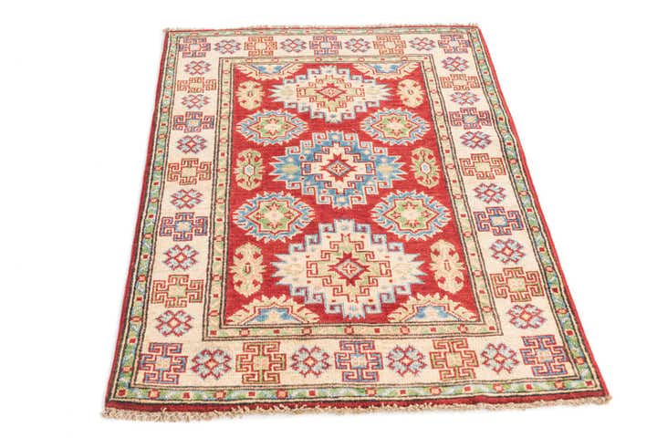 2' 8 x 4' 3 Hand Knotted Kazak Rug