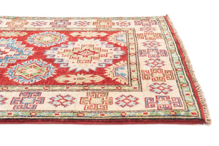 2' 8 x 4' 3 Hand Knotted Kazak Rug