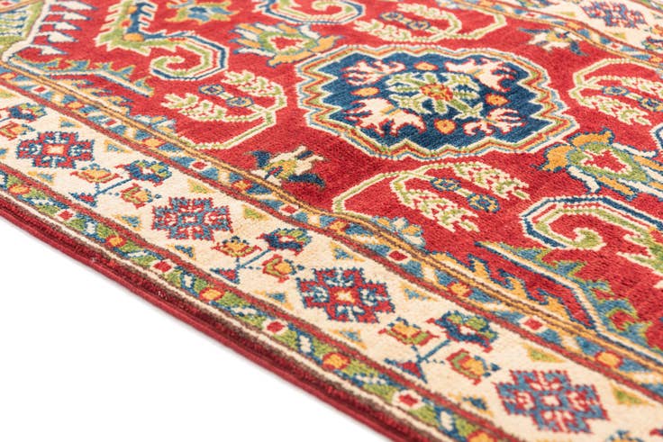 Detail image of 2' 7 x 4' 4 Hand Knotted Kazak Rug