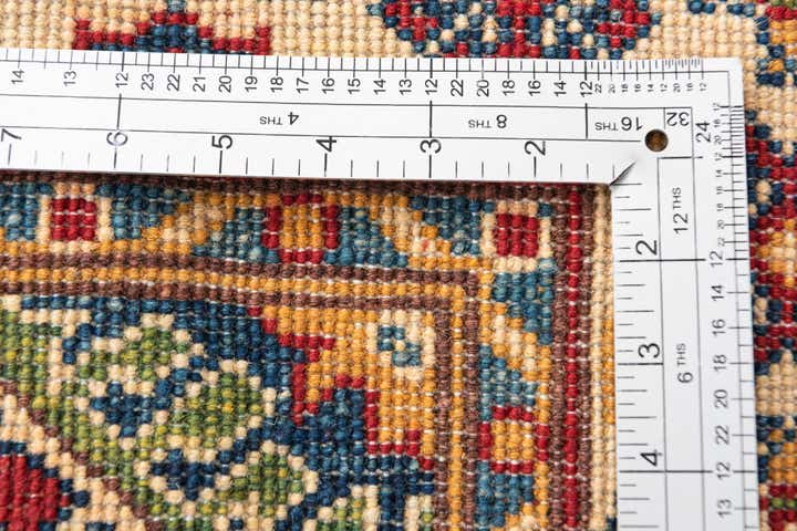 2' 7 x 4' 4 Hand Knotted Kazak Rug