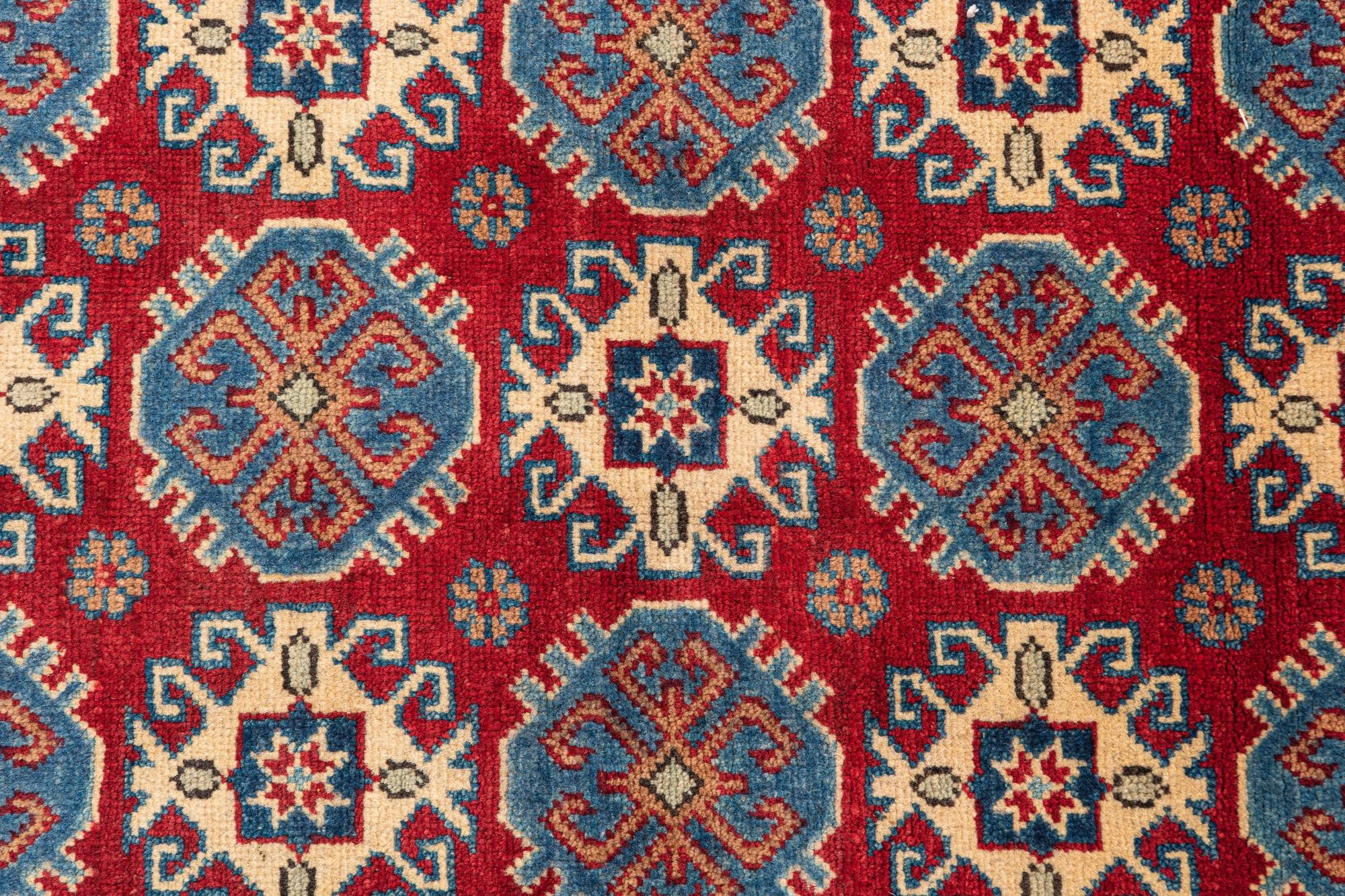 2' 10 x 4' Hand Knotted Kazak Rug