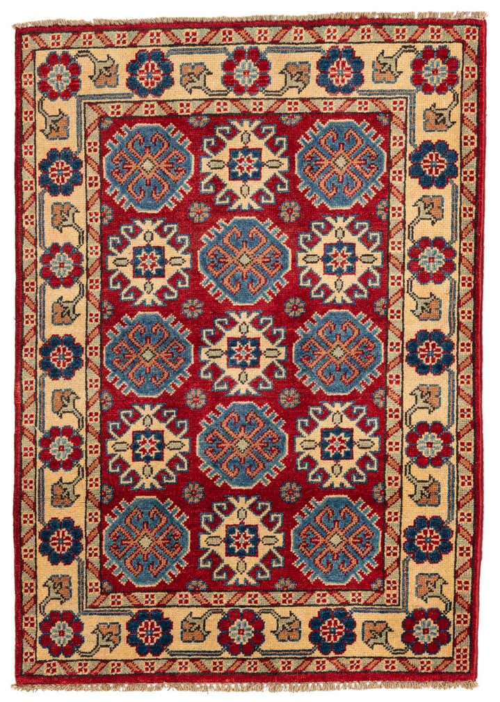 2' 10 x 4' Hand Knotted Kazak Rug
