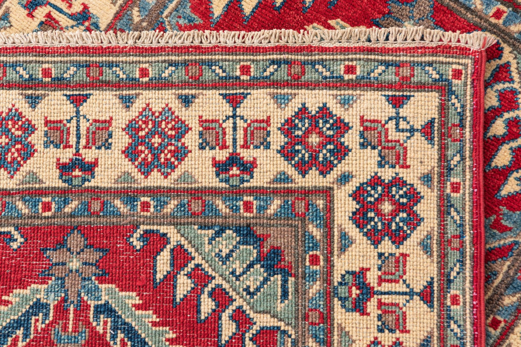 2' 8 x 4' 3 Hand Knotted Kazak Rug