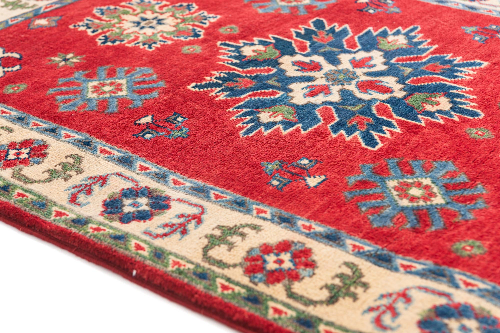 2' 10 x 4' Hand Knotted Kazak Rug